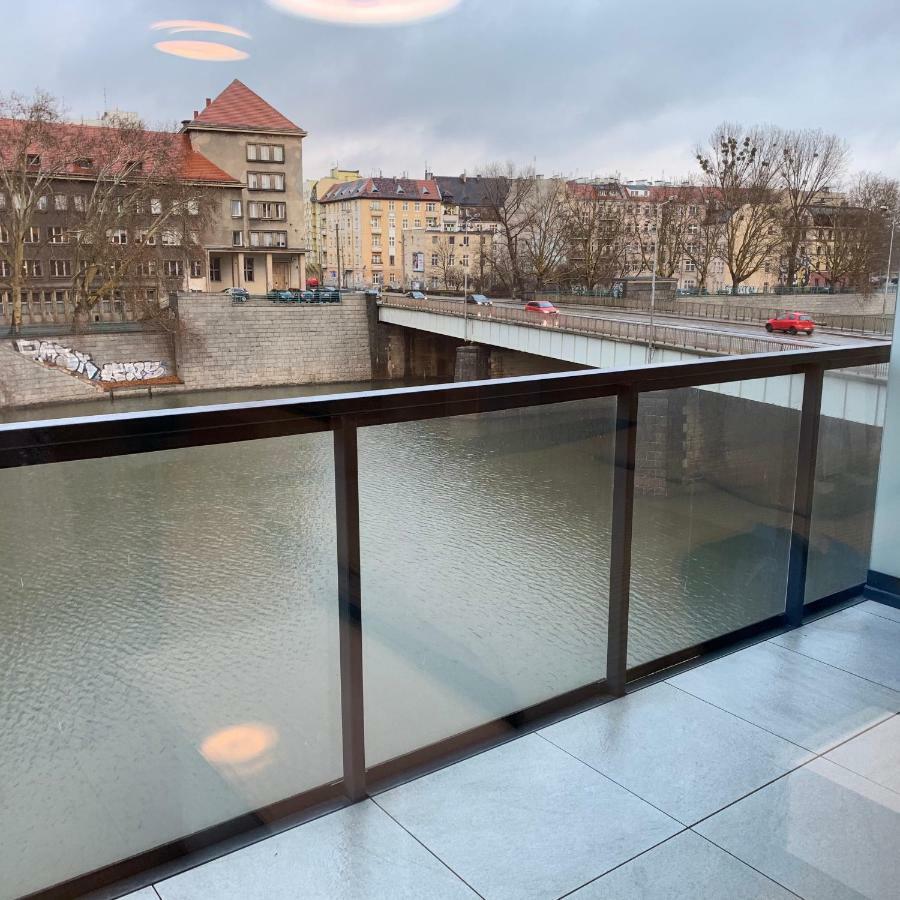 Apartament Studio Z Widokiem Na Odre Bulwary Ksiazece Wrocław Eksteriør bilde
